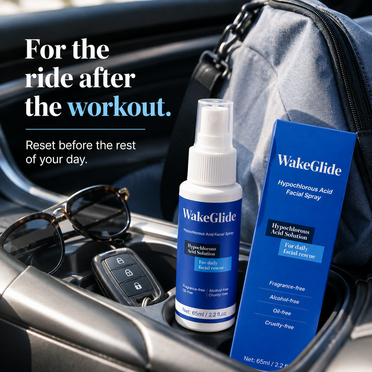 WakeGlide Post-Sweat Reset Spray