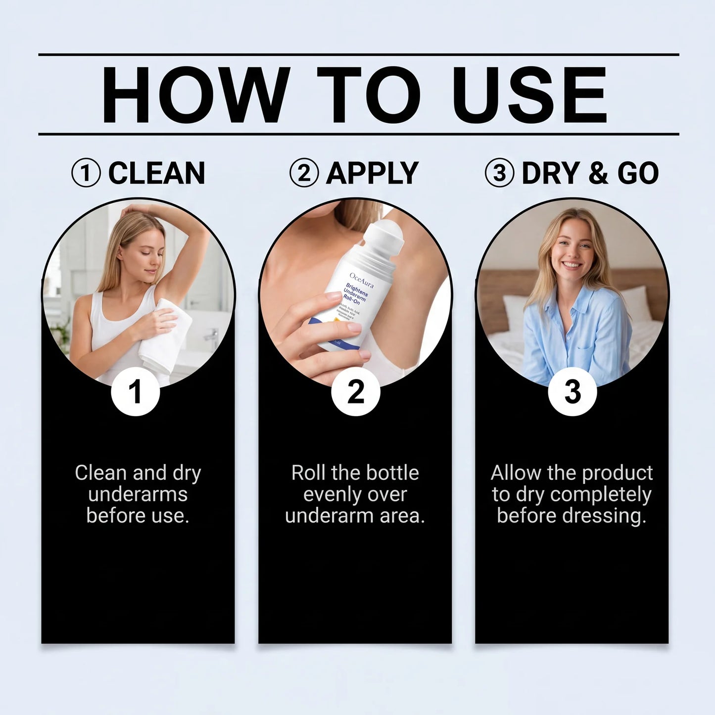 WakeGlide Dark Underarm Corrector Deodorant