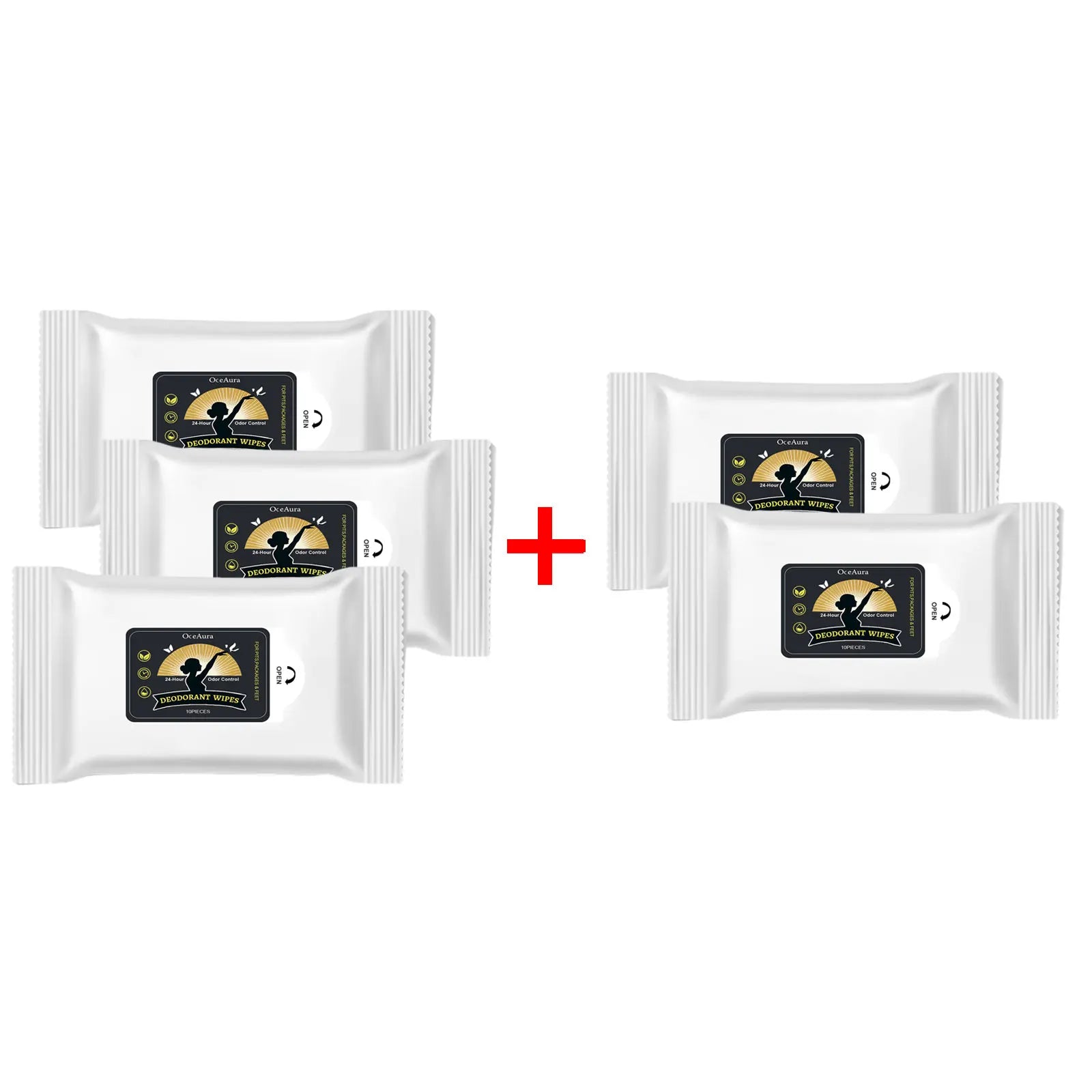 WakeGlide Post-Sweat Quick Wipes