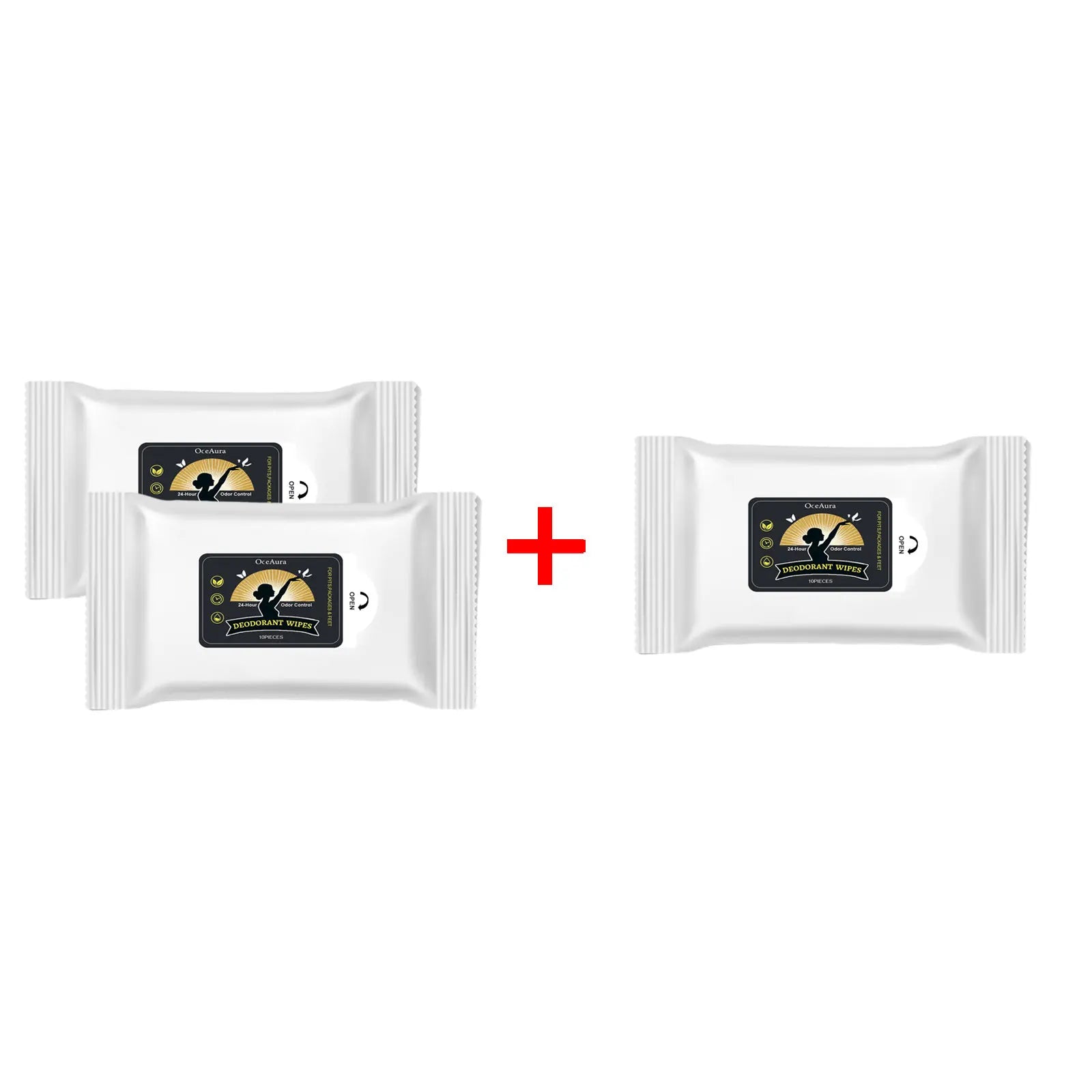 WakeGlide Post-Sweat Quick Wipes