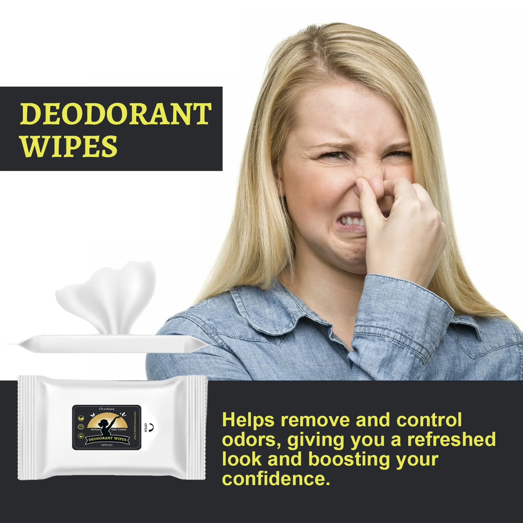 WakeGlide Post-Sweat Quick Wipes